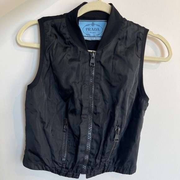 Prada nylon vest vintage